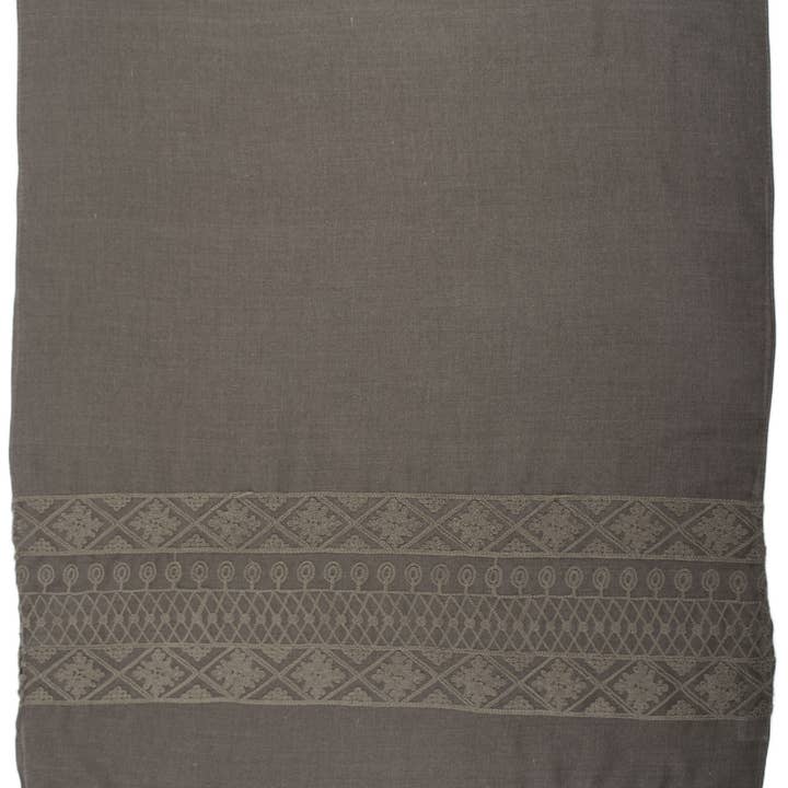 PHANIE MODE - Wholesale Scarf - Women's - E-09333 Plain scarf with lace & fringes4