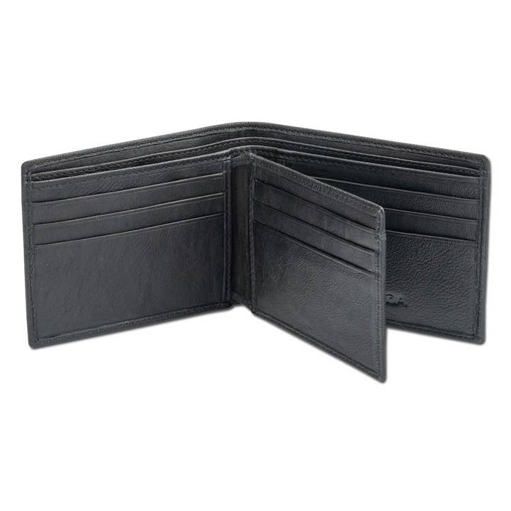 NA KOA - Wholesale Wallet - Men's - Hawaiian shark tattoo wallet with flip ID - Art: "Mano" by Kuaika Quenga12