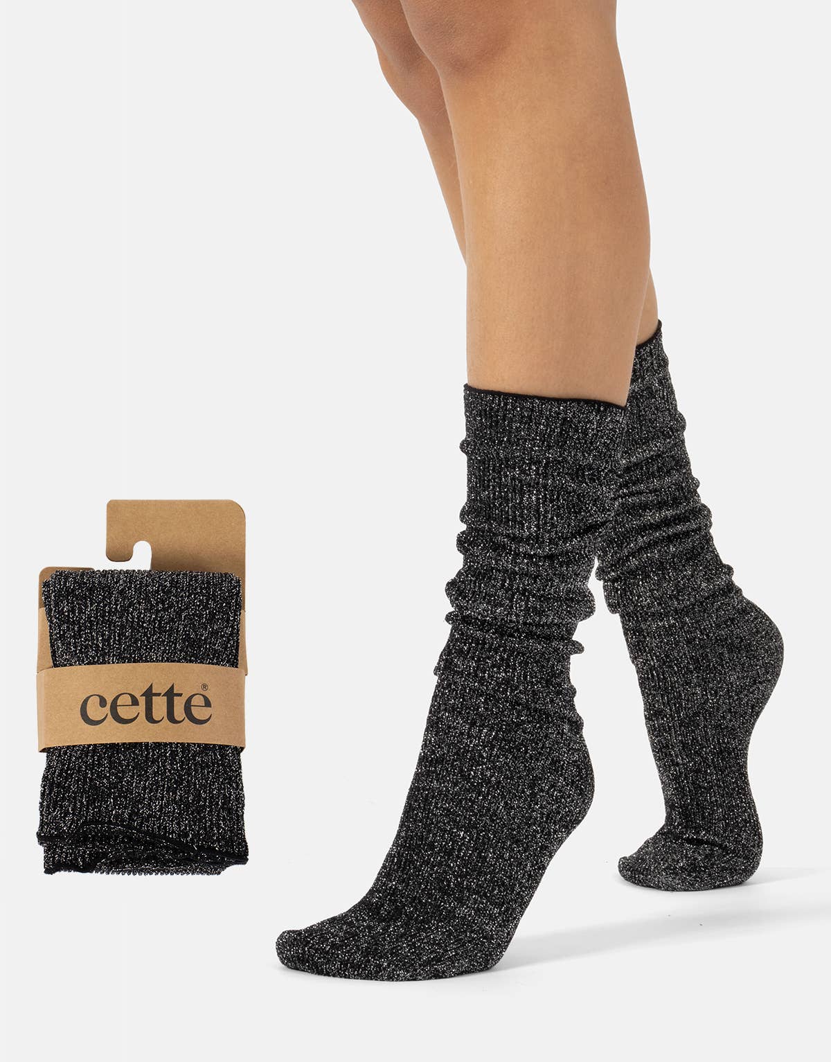 Cette - Wholesale Socks - Women's - Ribbed Socks, Shiny Socks for Women, Dresses for Women0