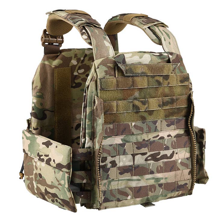 Antarctica Outdoors - Vendita all'ingrosso Ornamenti/decorazioni per esterni - Votagoo Gilet Tattico da Combattimento Outdoor in Nylon 1000D Porta Piastre10