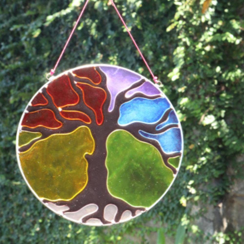 Shared Earth - Wholesale Suncatcher - Suncatcher Tree of Life 15x25cm1