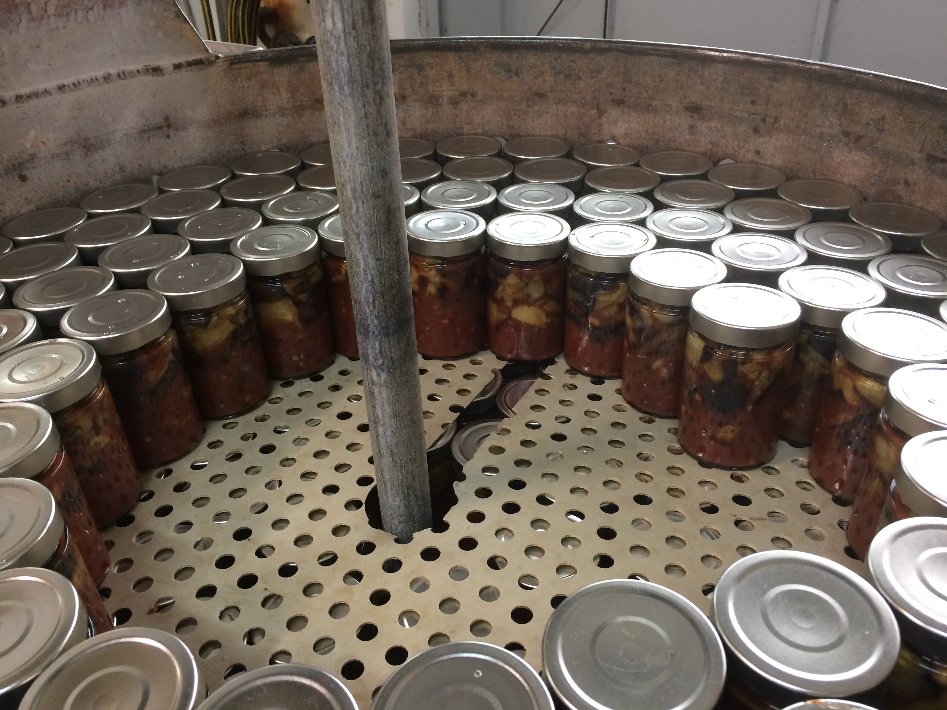 CONSERVES GUINTRAND - Vendita all'ingrosso Sottaceti - Zucchine saltate in salsa di pomodoro PG 327 ml (vasetto)6