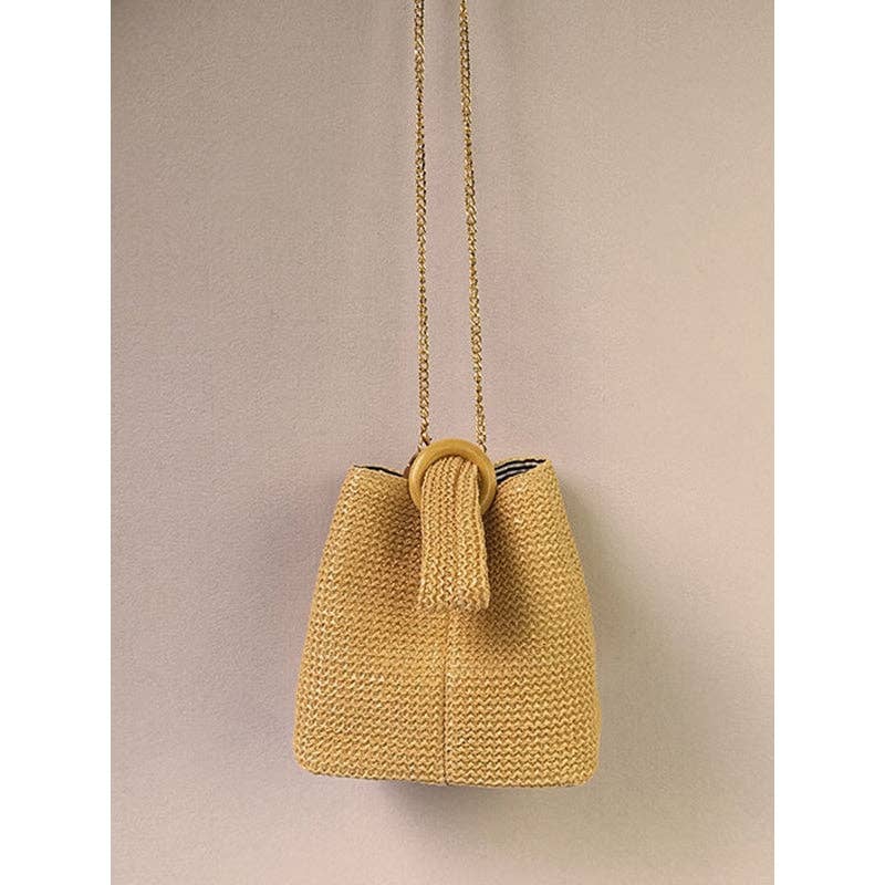 CÁQUI Bolsa casual de tecelagem simples para venda a revendedores na Faire6