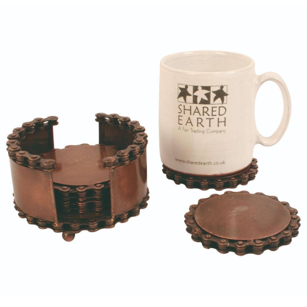 Shared Earth - Wholesale Coasters - Bike Chain Coaster Set of 40