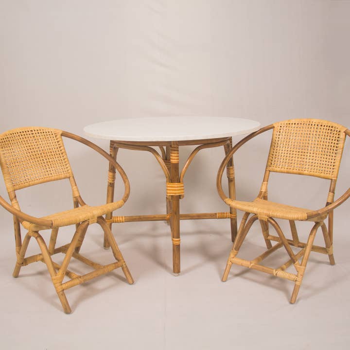 Amara - Venta al por mayor Sillas - Niños - Silla grande de ratán y caña para niños de hasta 8 años4