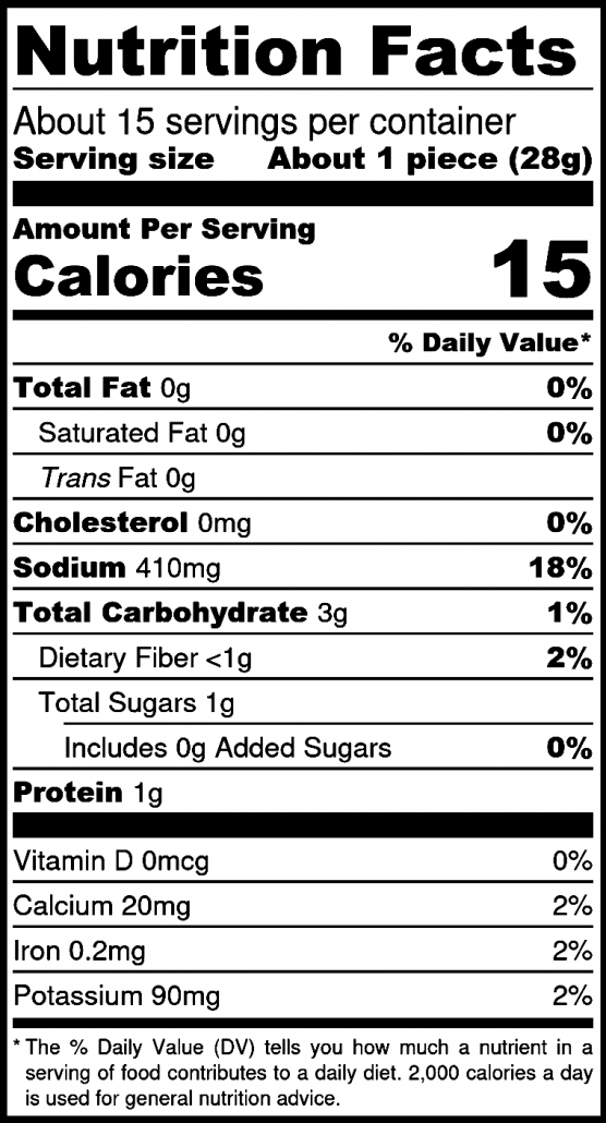 Wendi’s Good Things Market – Legumes em conserva por atacado – Picles North Farm1