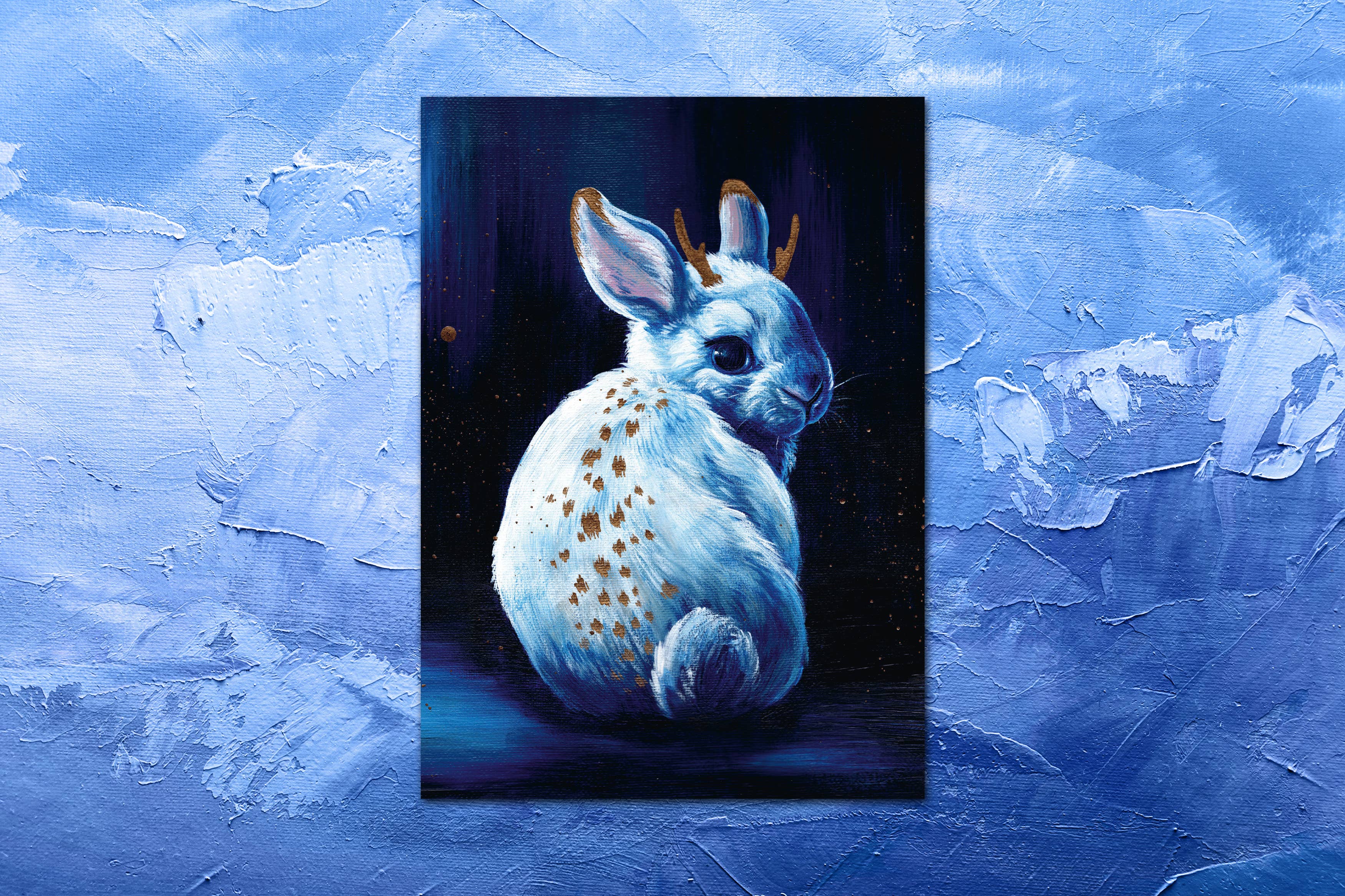 Firlefanz Design - Wholesale Postcard - Postcards "Jackalope Baby"0