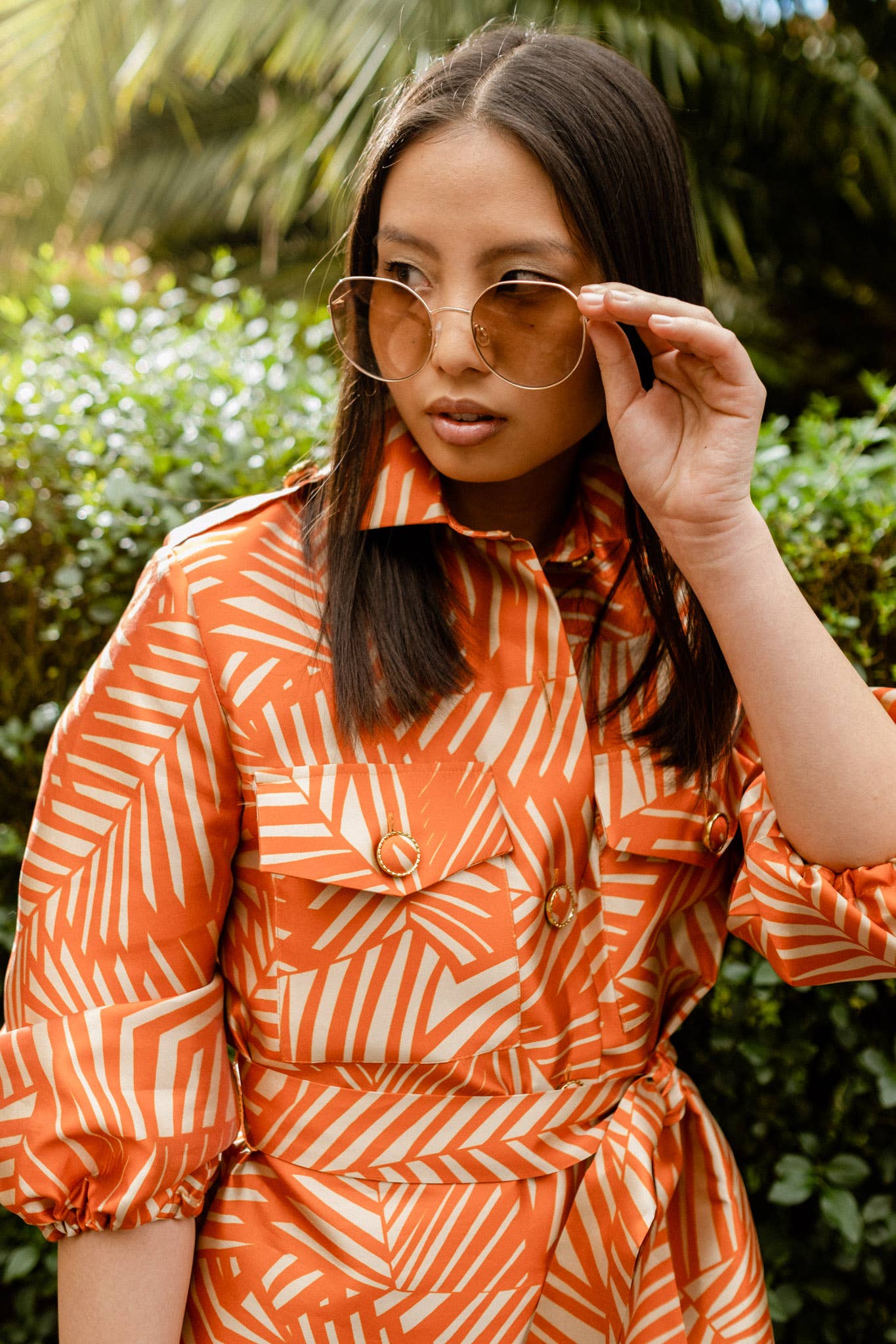 Cyrana – Großhandel Kleid – Damen – Vestido ZEN von Cyrana – Kleid im Retro-Stil aus recyceltem Polyester6