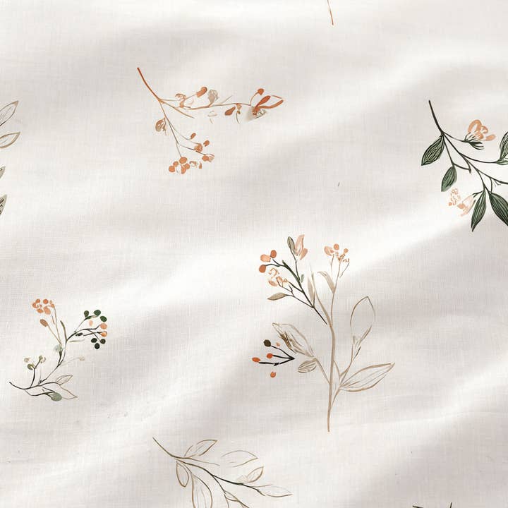 GAMUSI - Wholesale Duvet Cover - FLORISA 100% Soft Cotton Duvet Cover Set 2/3 Pieces4