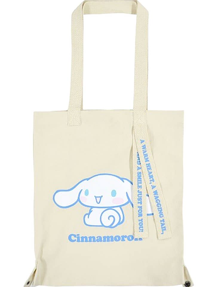 Sanrio Cinnamoroll Convertible Canvas Tote for wholesale by LASR