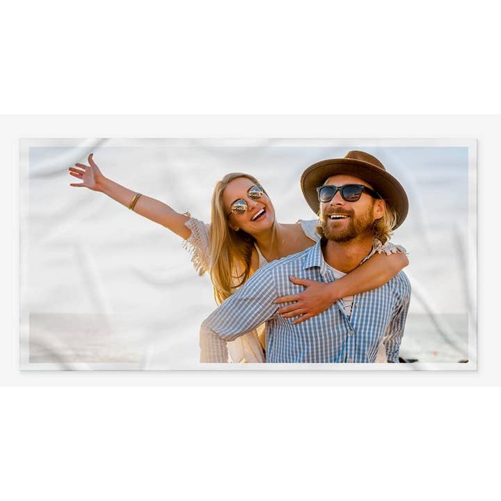 CanvasChamp - Wholesale Beach Towel - Personalized Beach Towel with Photo & Text Customization