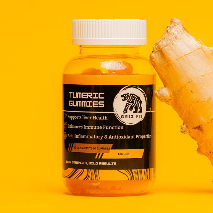 Griz Fit - Wholesale Oral Supplement/Vitamin - Turmeric Gummies0