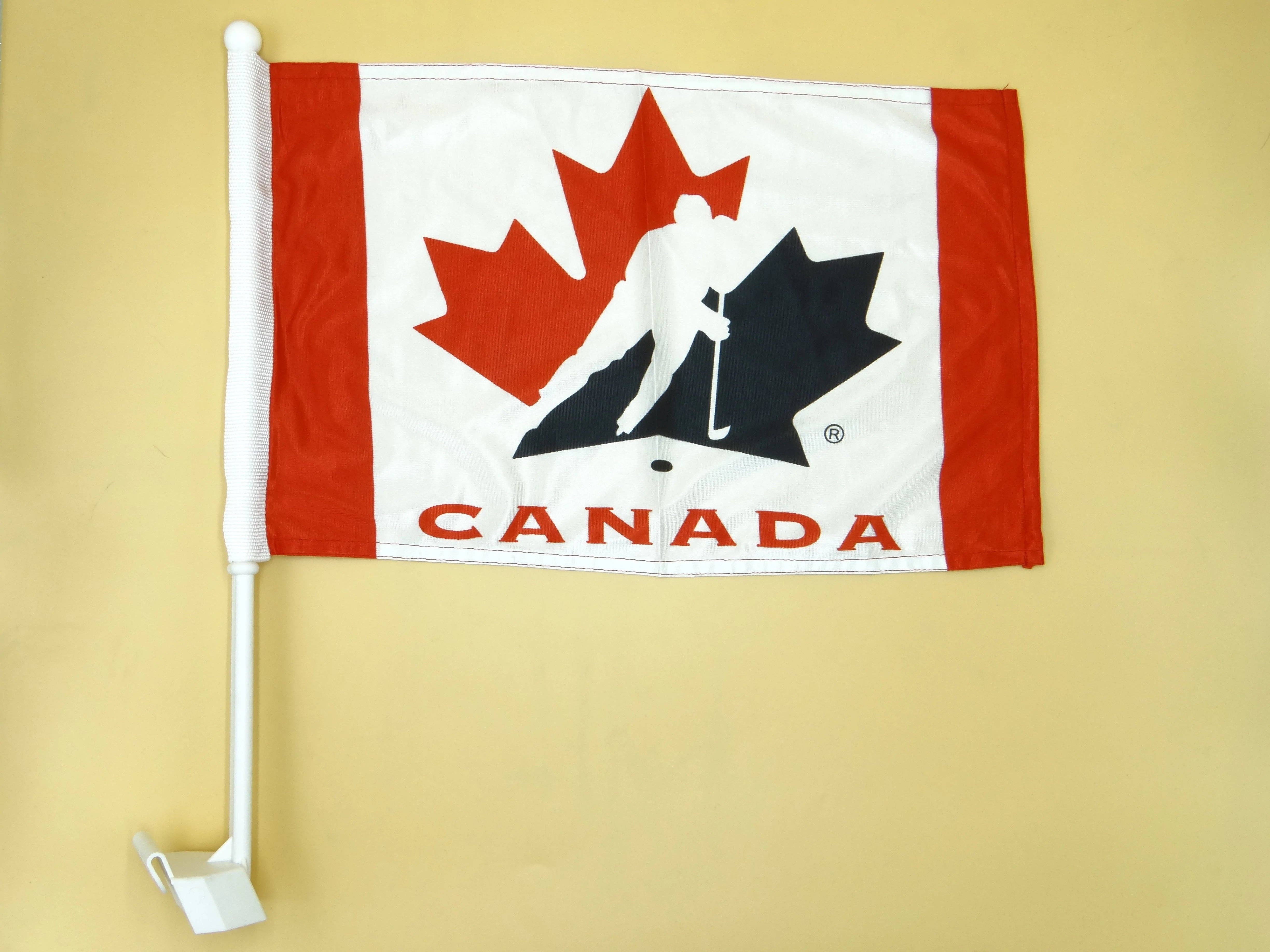 Worldwide Souvenir Mart – wholesale Flag – Canadian Sports Teams 12x18 Car Flags Celebration Souvenir5