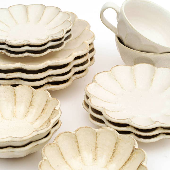 U PLUS INC - Wholesale Bowl - RINKA BOWL BY KANEKO KOHYO White Rinka Bowl Plate