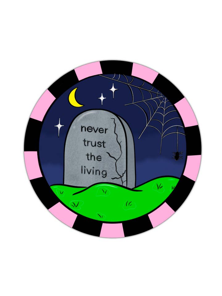 Stol aldrig på det levende klistermærke for engroshandel hos Caroline Reece Designs