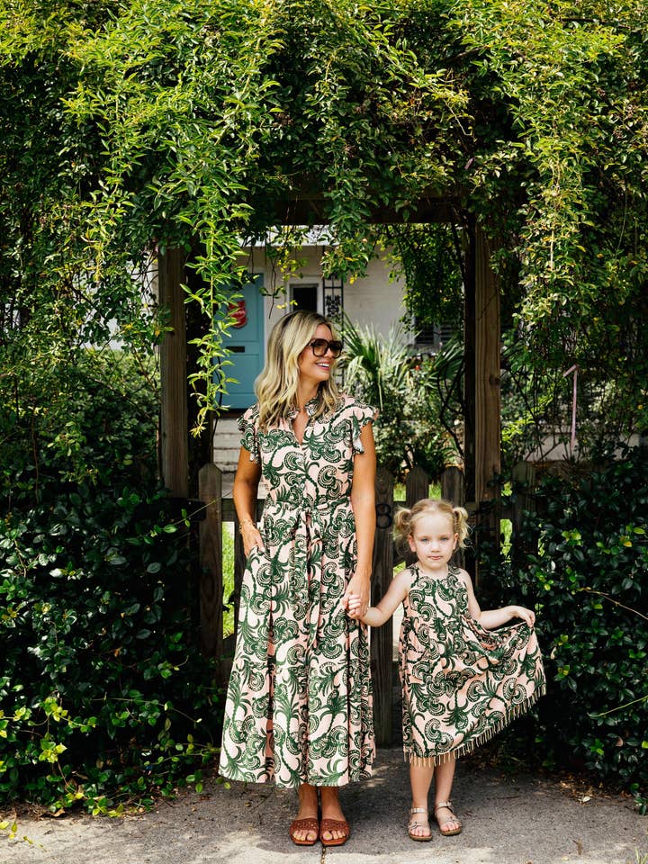 Vestido Loulie com Missangas para Crianças por atacado de Escapada Living