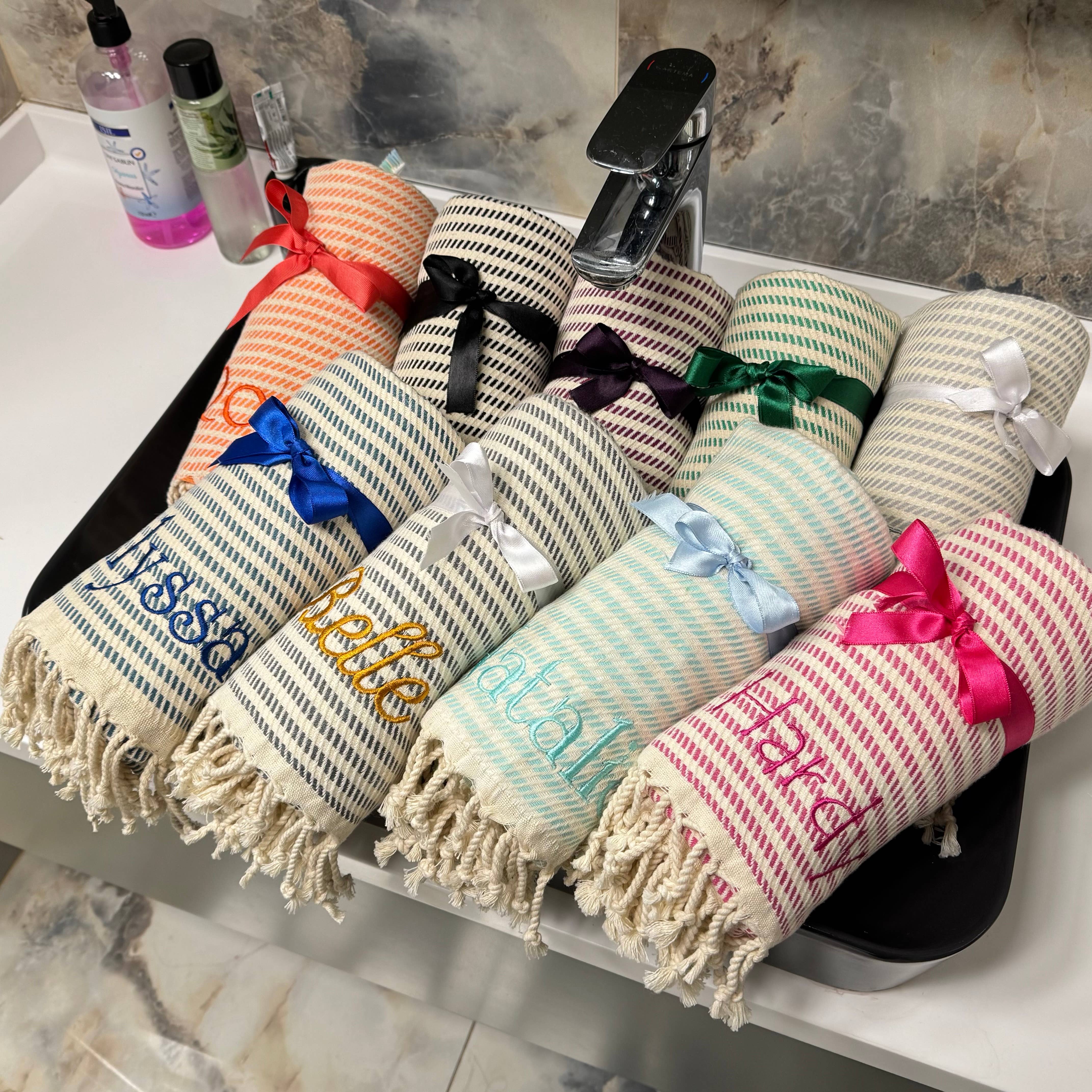 The Loom Wholesale - Wholesale Beach Towel - Custom Embroidered Turkish Beach Towels – Handwoven Luxury2