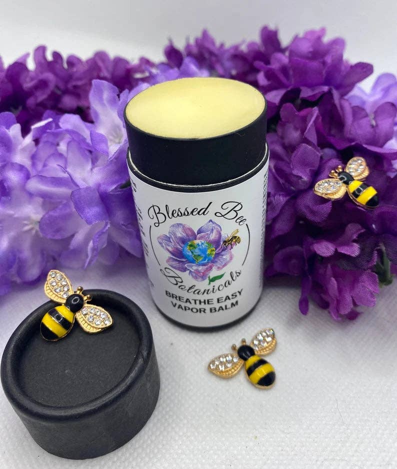 Blessed Bee Botanicals - Wholesale Healing Salve/Balm/Cream - Breathe Easy Vapor Balm | Organic Cold & Cough Vapor Balm2