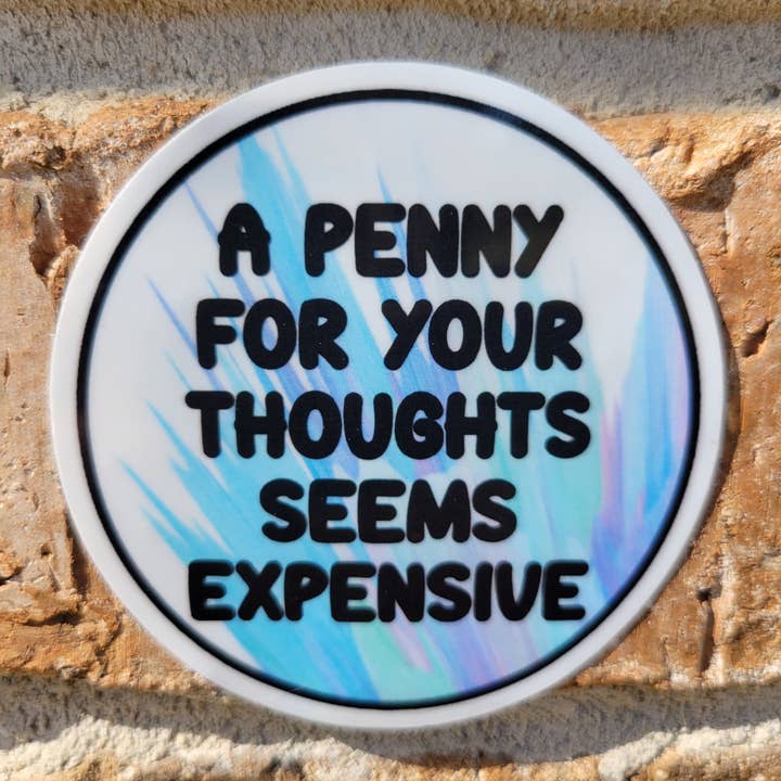 3 inch Water resistant laminated vinyl sticker for wholesale by Kodaandmom