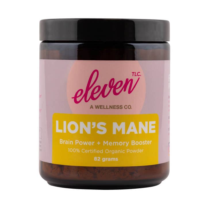 Organic Lion’s Mane Mushroom Powder – Brain + Focus Support for wholesale by eleven TLC, A Wellness Co.