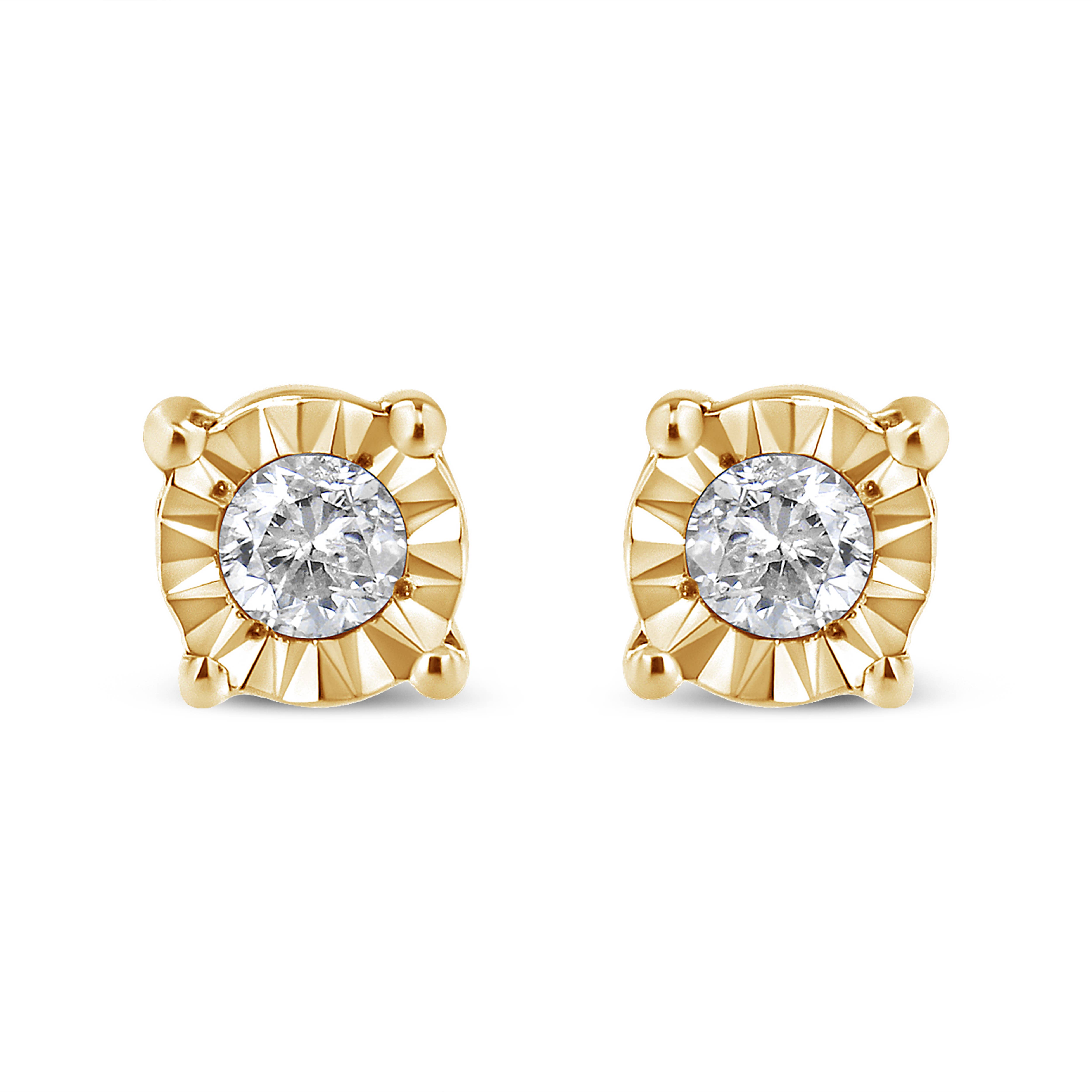 Infinite Jewels - Wholesale Stud/Post Earrings - Diamond Stud Earring in Sterling Silver5