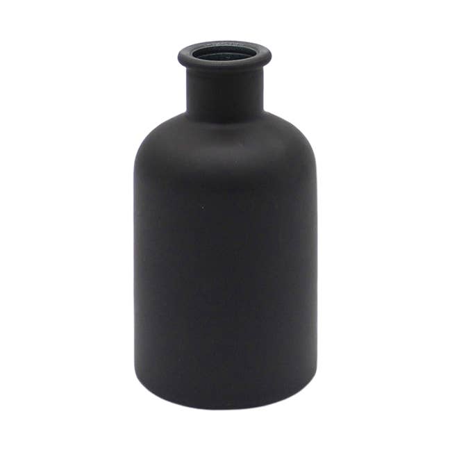 Small Black Glass Bottle for wholesale by WT Collection