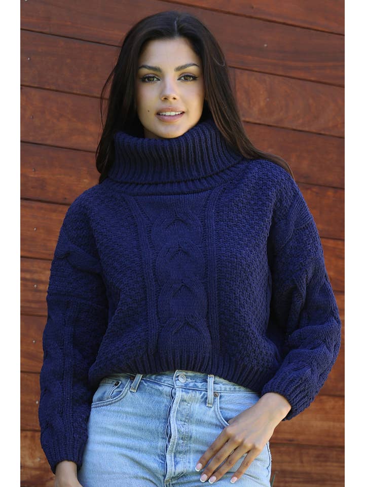 ANGIE - Wholesale Knit Sweater - Women's - XHE89-ASIS15