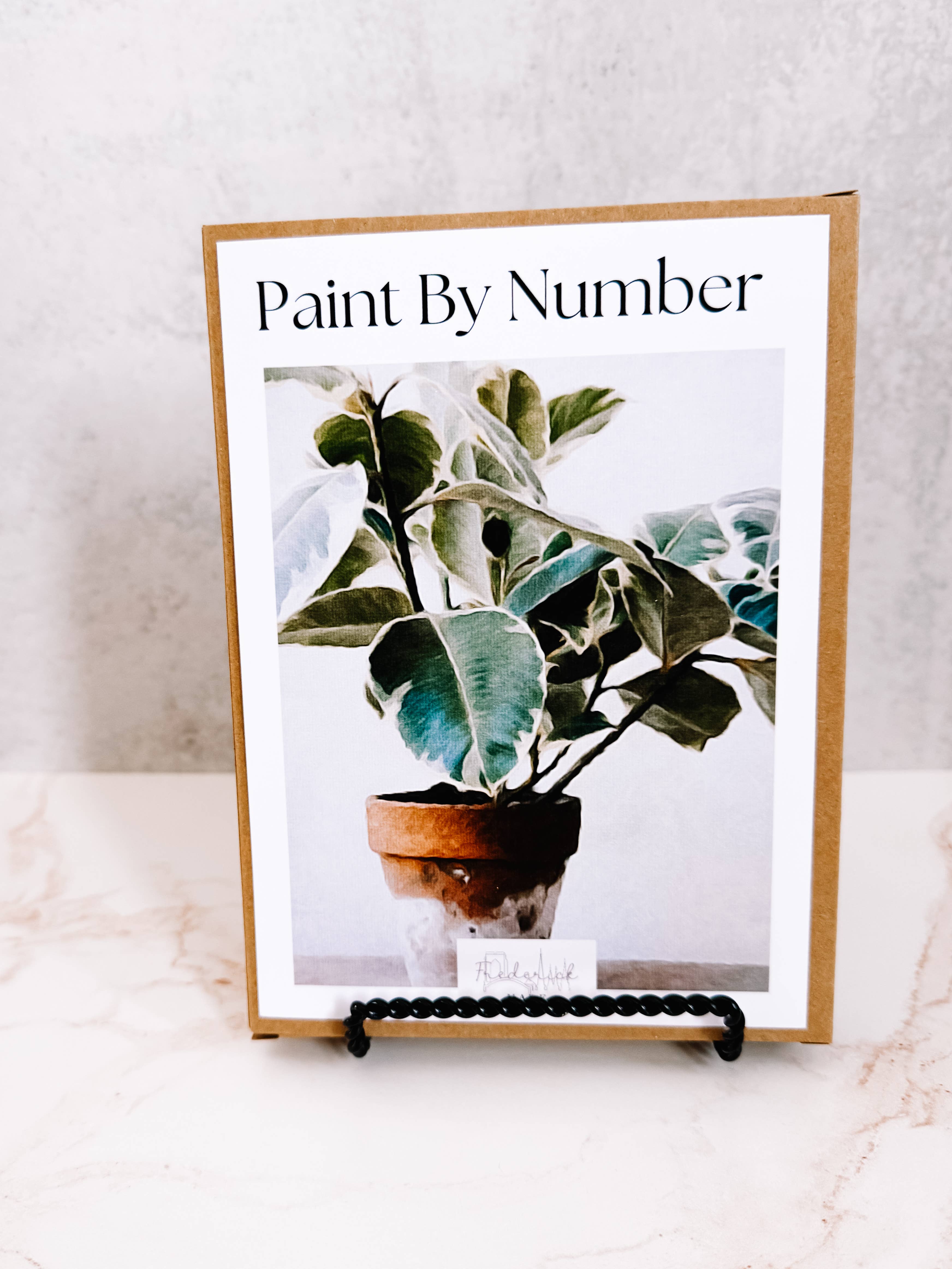 Frederick Made - Wholesale DIY Craft Kit - Plant Still Life Mini Paint By Number2