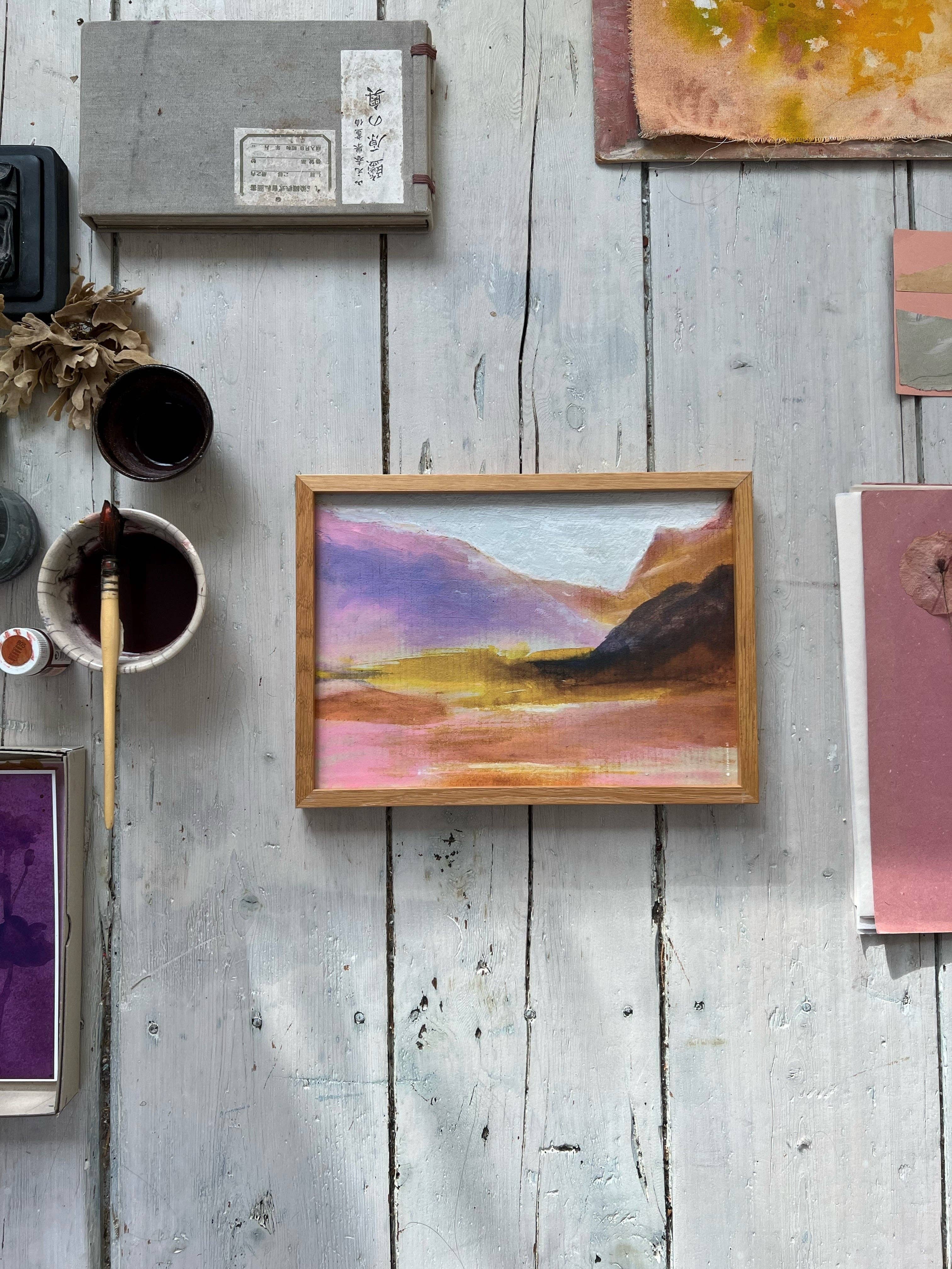 tinystories - Vente Affiche d'art - Art Print "De Paysage"0