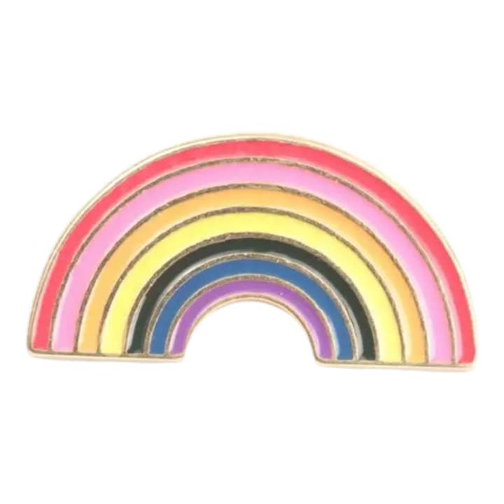 Kinky Pleasure - Wholesale Brooch - Kinky Pleasure - KPB006 - Badge / Pin - Rainbow - Model 3 - 1.7x2.8cm6