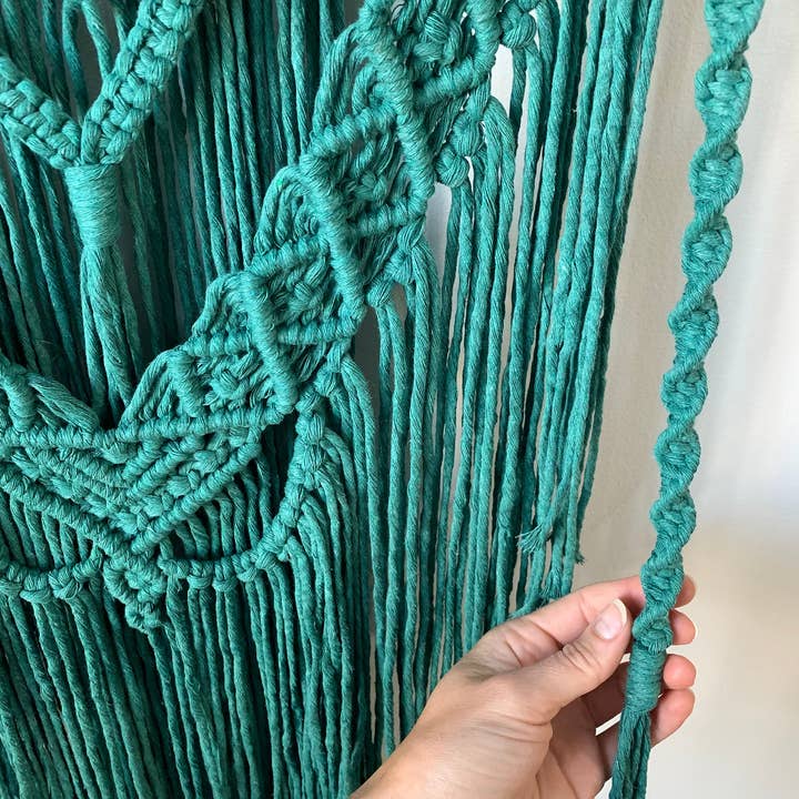 Rosie the Wanderer, Handmade Macramé - Wholesale Tapestry/Textile - Large Macrame - "Allyson" - Macrame Wall Hanging - Color Choices Available1