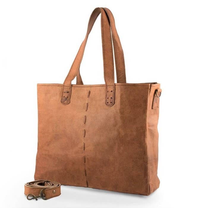 Bagoa - Wholesale Draagtas - Dames - Ganesha leren shopper0