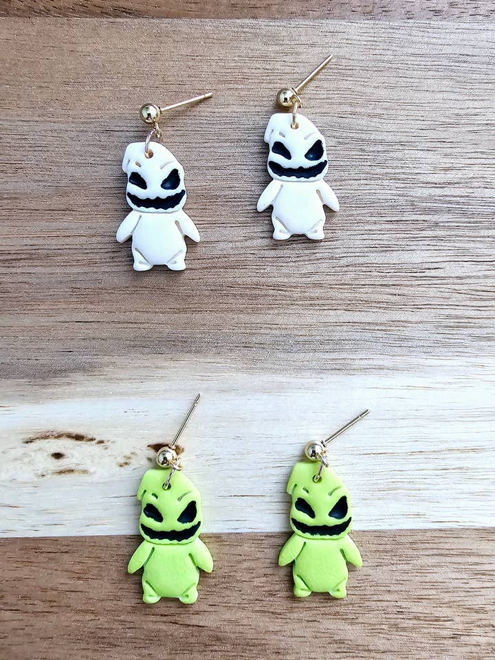 Boogie Man earrings for wholesale by Beckys Creations