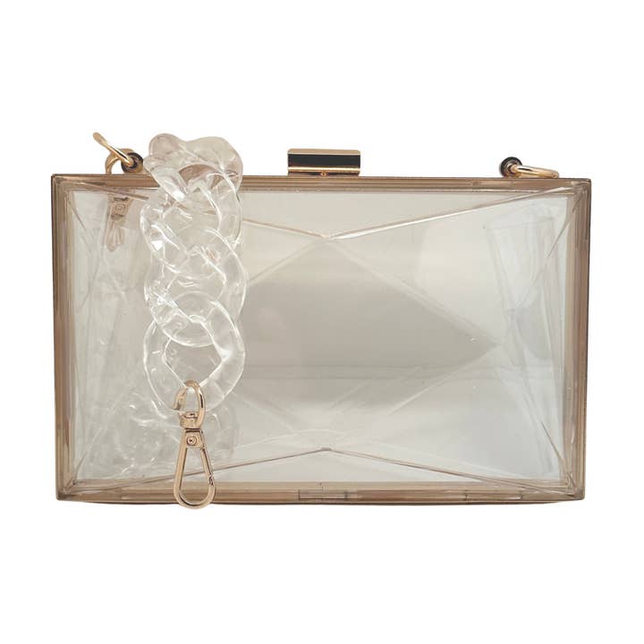 Cthru Purses - Vente Pochette – femme - NOUVEAU Sac à main en acrylique à facettes The Marilyn