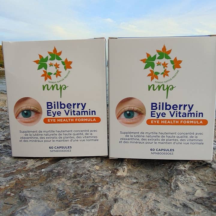 Nordic native pristine - Vente Supplément oral/vitamine - Méga vitamine pour les yeux à la myrtille2