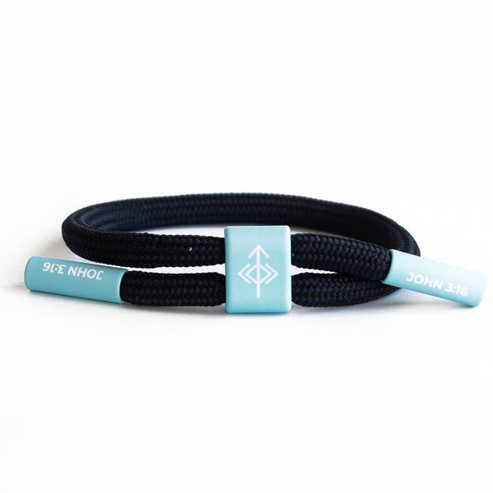 The Prayer I Share - Wholesale Woven/Braided Bracelet - John 3:16 Cord Bracelet -Â Bible Verse Bracelet