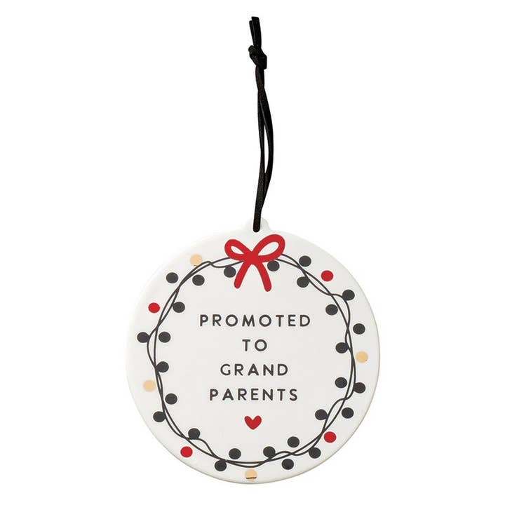 Ornament - Promoted to Grandparents for wholesale by Stephan Baby by Creative Brands