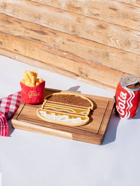 INOOKO - Wholesale Pet Food Mat - Dog - Dog licking pad - YoomY Burger3