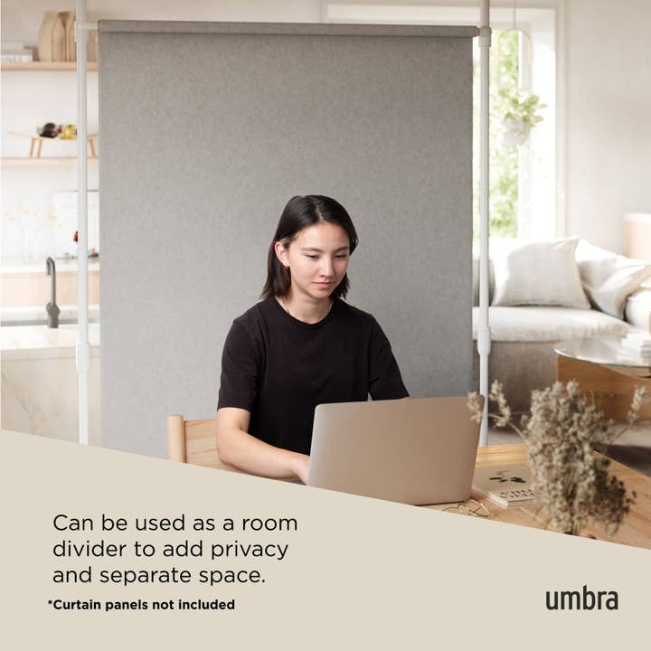 Umbra - Wholesale Curtain - Anywhere Expandable Curtain Rod and Room Divider21