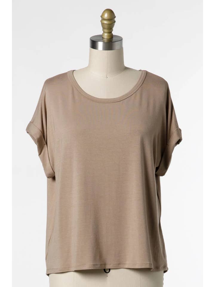 Final Touch - Vendita all'ingrosso Top in maglia - Donna - Top Girocollo in Modal Rayon - T3104842