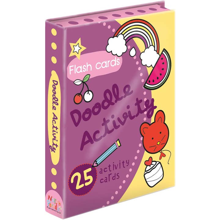 Children’s Doodle Activity Flash Cards - Wipe Clean and Play Again for wholesale by Robert Frederick Ltd
