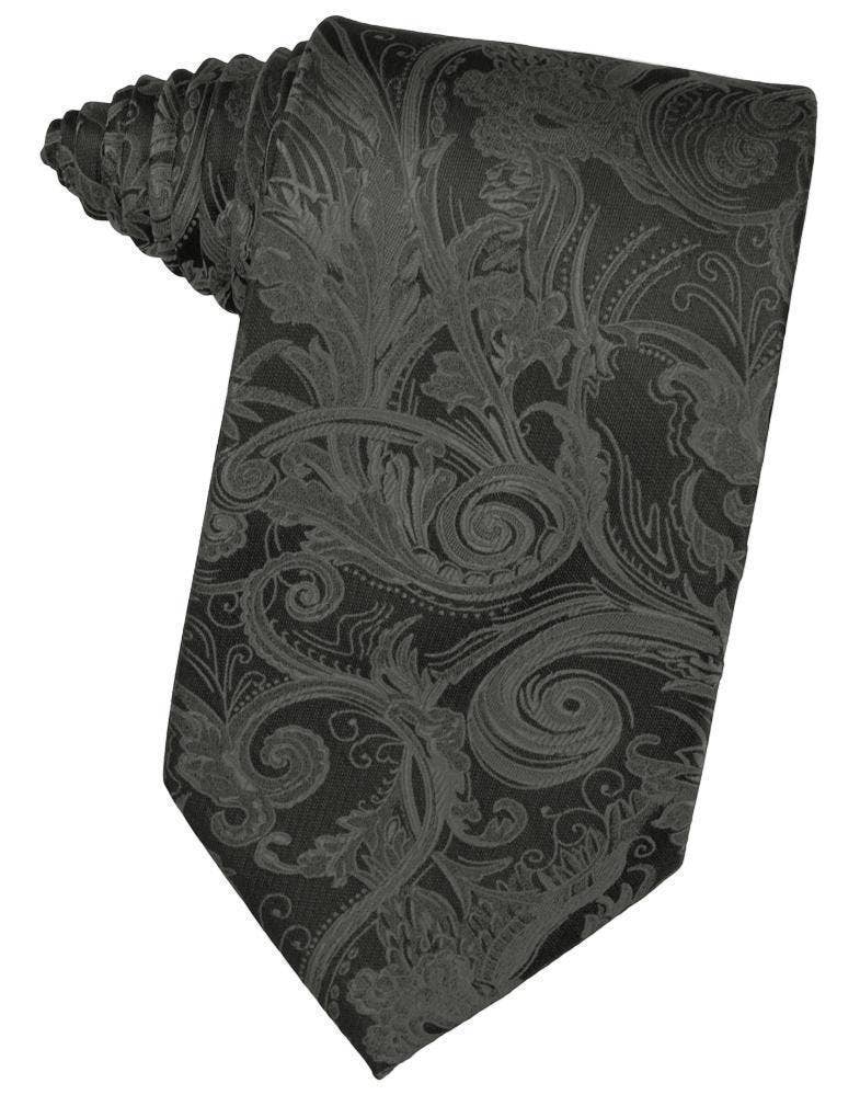 Cardi International - Wholesale Necktie - Men's - Charcoal Tapestry Necktie