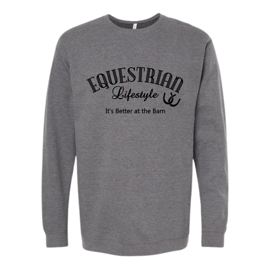 Equestrian Lifestyle Clothing - Wholesale Graphic Sweatshirt - Unisex - Equestrian Lifestyle Sweatshirts3