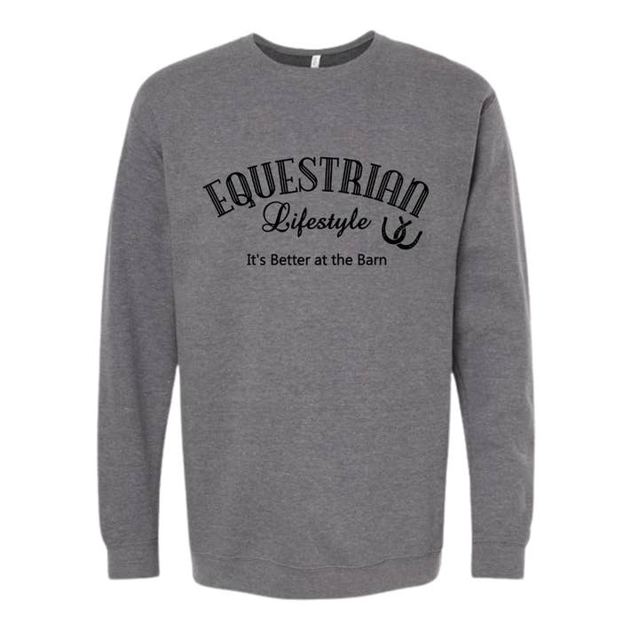 Equestrian Lifestyle Clothing - Wholesale Graphic Sweatshirt - Unisex - Equestrian Lifestyle Sweatshirts3