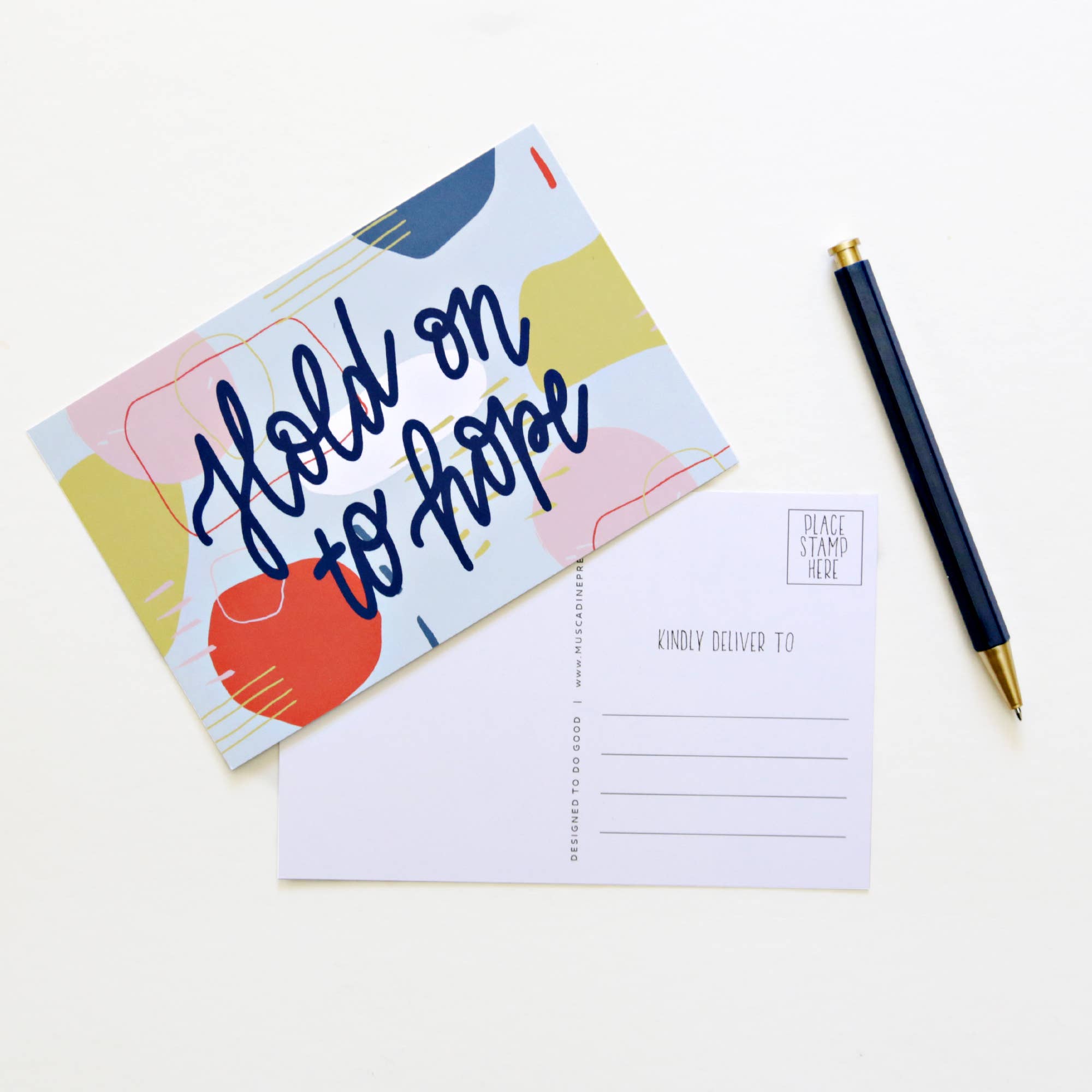 Muscadine Press - Wholesale Postcard Set - Encouraging Postcards, Set 12