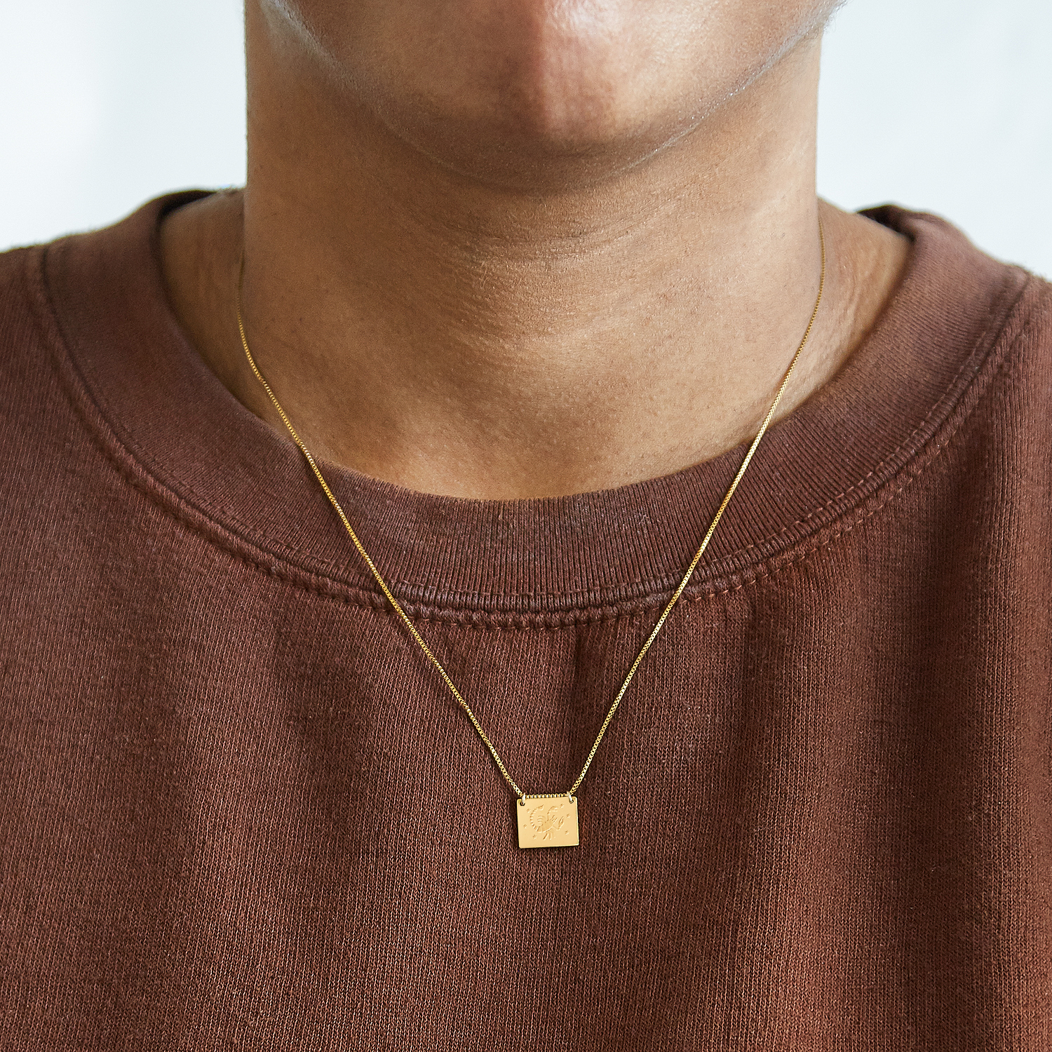 Admiral Row Jewelry - Wholesale Pendant/Charm Necklace - Zodiac Double-Sided Astrology Gold Filled Necklace - Personalization Jewelry24