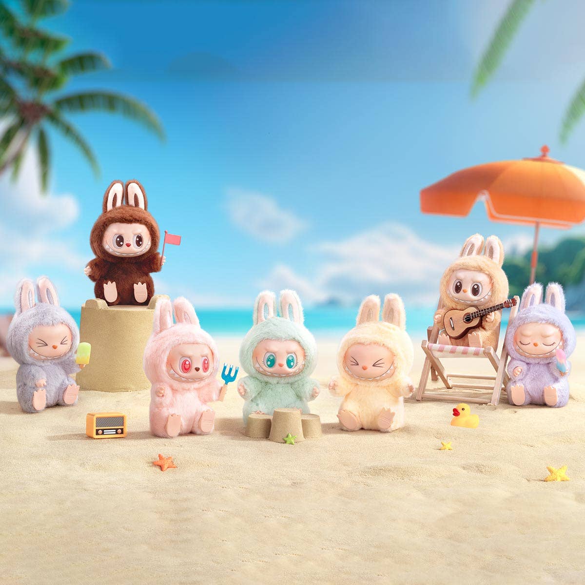 Otaku Collectives LLC - Wholesale Figurine Toy - Kids - Pop Mart Authentic  - Have a Seat Vinyl Plush9