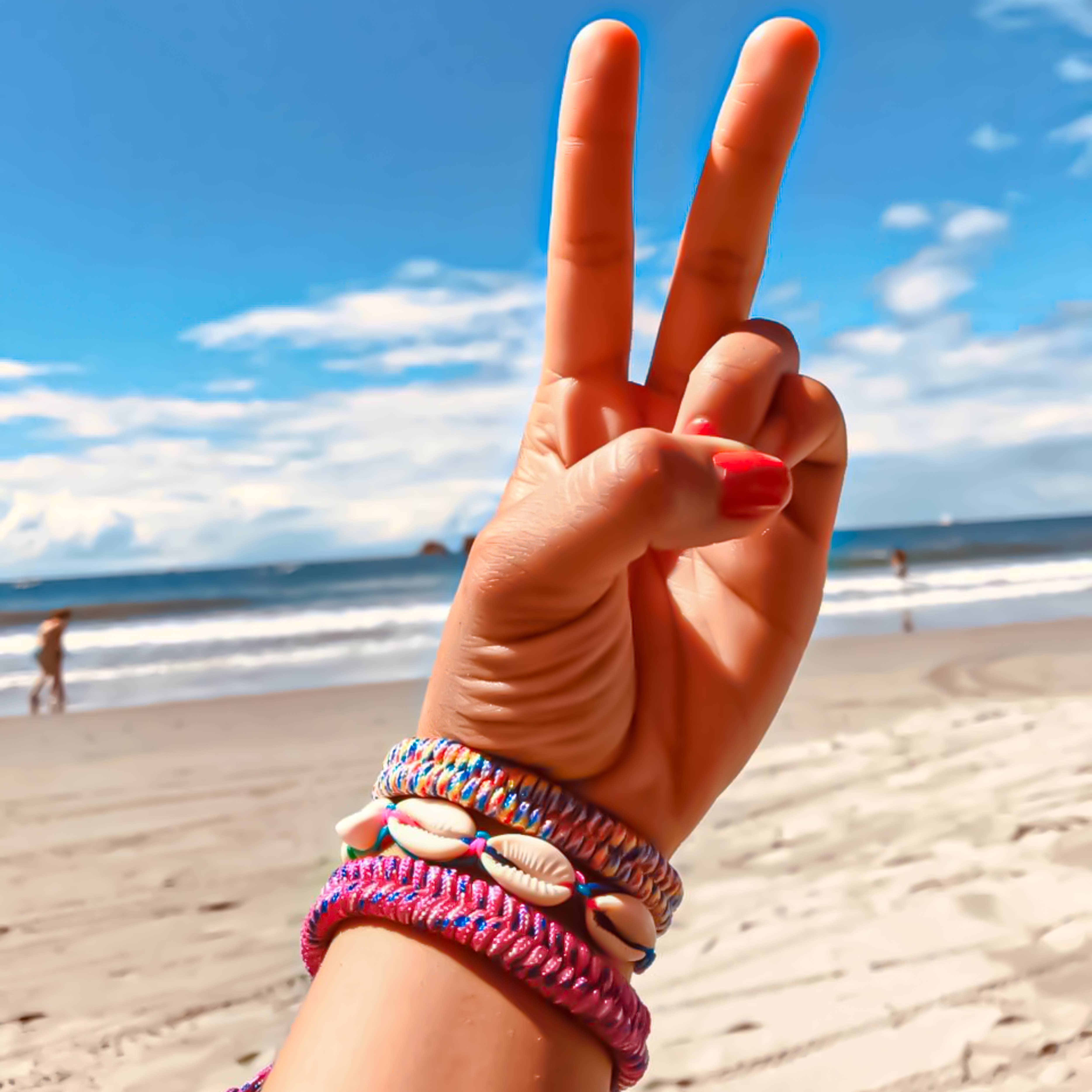 Natalia - Wholesale Jewelry Set - Adjustable Paracord Friendship Bracelets - SET 64