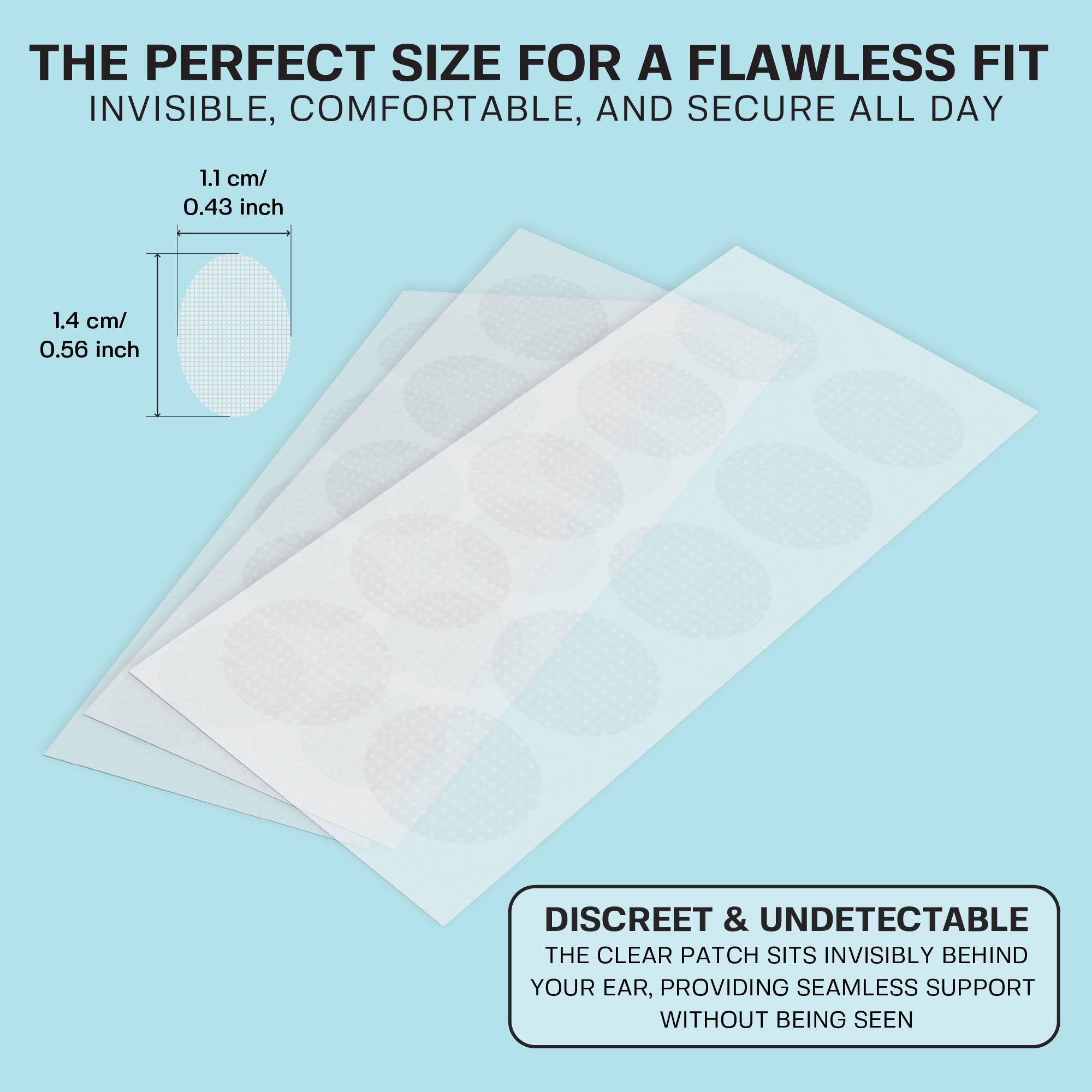 Base Laboratories - Wholesale Bandaids/Bandages - Ear Lobe Support Patches - For Heavy Earrings & Repair5