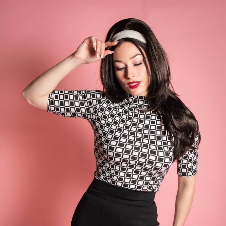 Denise Top - Mod Squad Rib Knit for wholesale by Heart of Haute